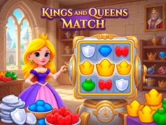 Игра Kings and Queens Match онлајн