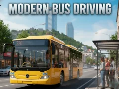 Игра Modern Bus Driving онлајн
