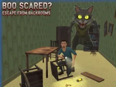 Игра Boo Scared? Escape from Backrooms онлајн