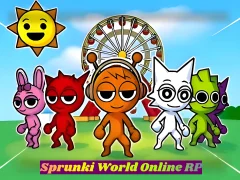 Игра Sprunki World Online RP - Play with Friends! онлајн