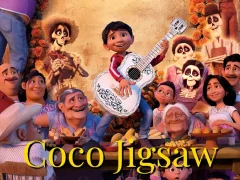 Игра Coco Jigsaw онлајн
