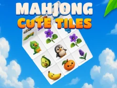 Игра Mahjong Cute Tiles онлајн