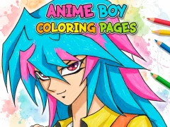 Игра Anime Boy Coloring Pages онлајн