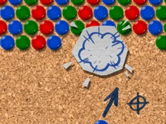Игра Pinboard Bubble Shooter онлајн