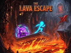 Игра The Lava Escape онлајн