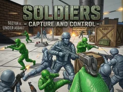 Игра Soldiers - Capture and Control онлајн