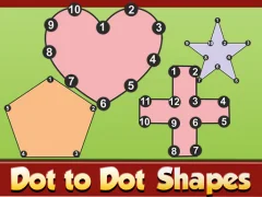 Игра Dot To Dot Shapes онлајн