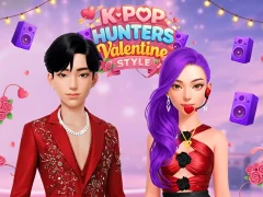 Игра K-Pop Hunters Valentine Style онлајн