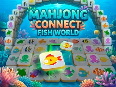 Игра Mahjong Connect Fish World онлајн