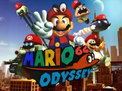 Игра Super Mario Odyssey 64 онлајн