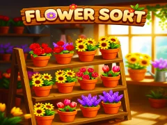 Игра Flower Sort онлајн