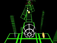 Игра Neon Ball Slope онлајн