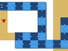 Игра Snake Swipe Puzzle онлајн