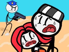Игра Stickman Jailbreak Story онлајн