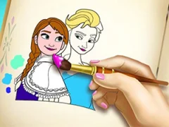 Игра Ice Kingdom Coloring Book онлајн