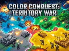 Игра Color Conquest: Territory War онлајн