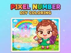 Игра Pixel Number  DIY Coloring онлајн