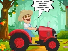 Игра Fill Fuel In Farmer Tractor онлајн