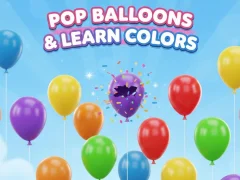 Игра Pop Balloons & Learn Colors онлајн