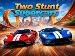 Игра Two Stunt Supercars онлајн