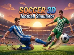 Игра SOCCER 3D football Simulator онлајн