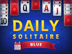 Игра Daily Solitaire Blue онлајн