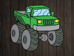 Игра Monster Truck Jigsaw онлајн