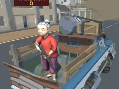 Игра Grandma with Machine Gun Apocalypsis онлајн