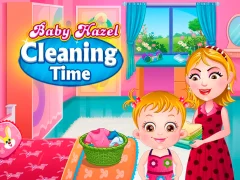 Игра Baby Hazel Cleaning Time онлајн