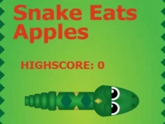 Игра Snake Eats Apples онлајн