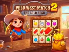 Игра Wild West Match 2: The Gold Rush онлајн