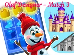 Игра Olaf Designer - Match 3 онлајн