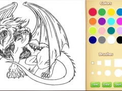 Игра Dragon Chimera Coloring Book онлајн