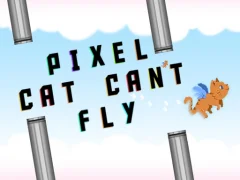 Игра Pixel cat can't fly онлајн