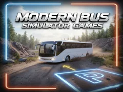 Игра Modern Bus Simulator Games онлајн