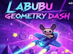 Игра Labubu Geometry Dash онлајн