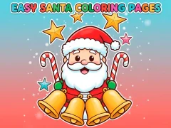 Игра Easy Santa Coloring Pages онлајн