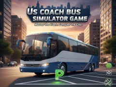 Игра US Coach Bus Simulator Game онлајн