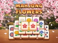 Игра Mahjong Flowers онлајн