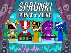 Игра Sprunki Phase 6 Alive онлајн