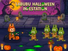 Игра Labubu Halloween Infestation онлајн