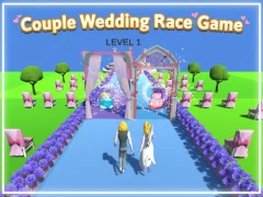 Игра Couple Wedding Race Game онлајн