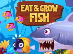 Игра Eat & Grow Fish онлајн