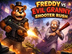 Игра Freddy vs Evil Granny Shooter Rush онлајн