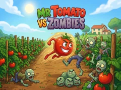 Игра Mr Tomato VS Zombies онлајн