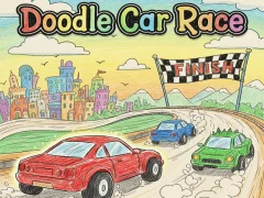 Игра Doodle Car Race онлајн