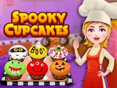 Игра Spooky Cupcakes онлајн