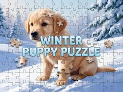 Игра Winter Pets Puzzle онлајн