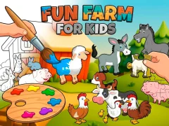 Игра Fun Farm For Kids онлајн