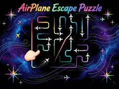 Игра AirPlane Escape Puzzle онлајн